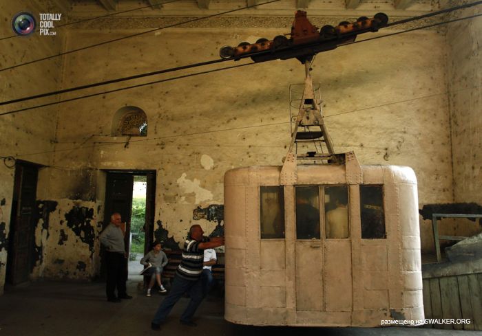 Канатная дорога в Чиатуре, Грузия