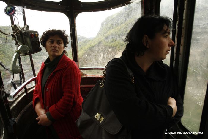 Канатная дорога в Чиатуре, Грузия