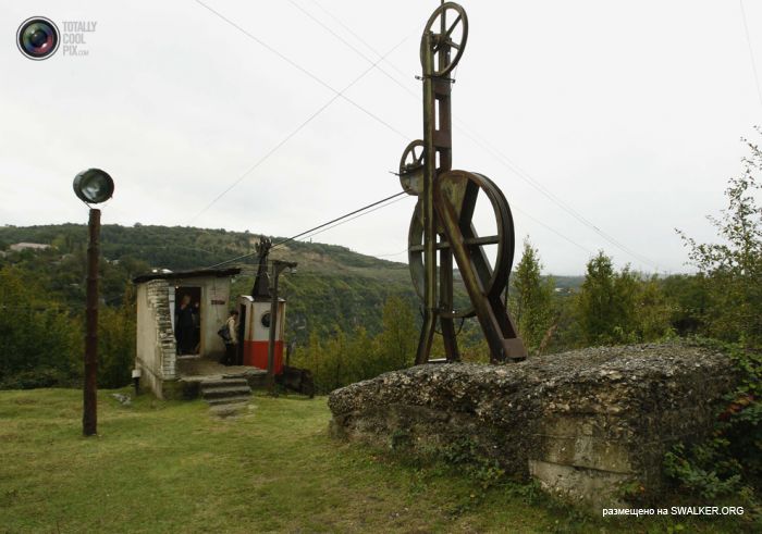 Канатная дорога в Чиатуре, Грузия