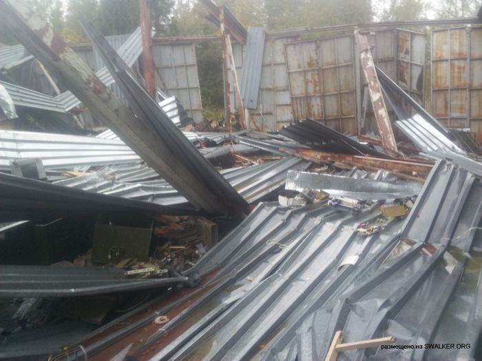 Заброшенные военные ангары