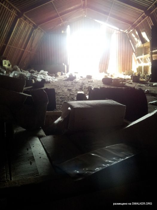 Брошенная военная позиция С-25