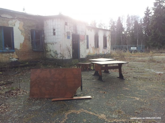 Брошенная военная позиция С-25