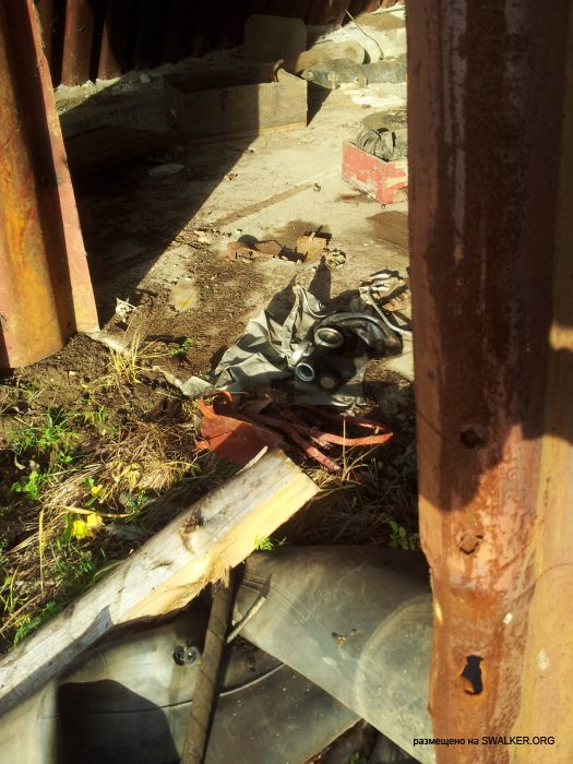 Брошенная военная позиция С-25