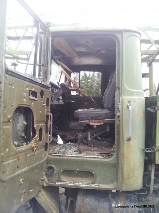 Брошенная военная позиция С-25