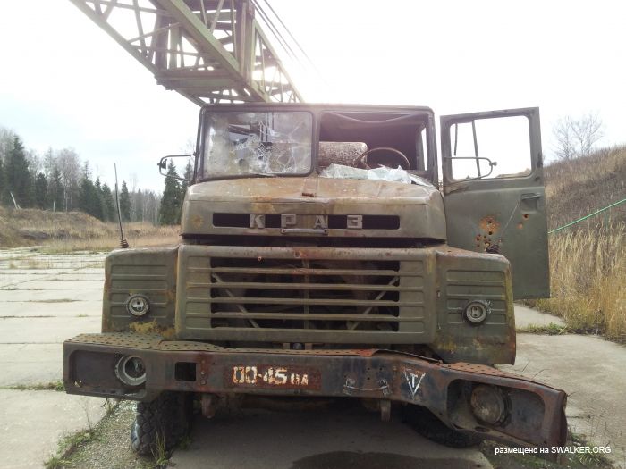 Брошенная военная позиция С-25