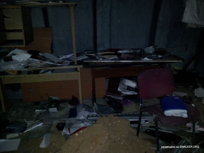 Брошенная военная позиция С-25