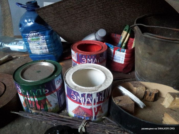 Брошенная военная позиция С-25