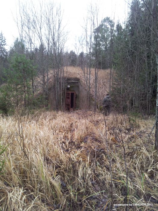 Брошенная военная позиция С-25