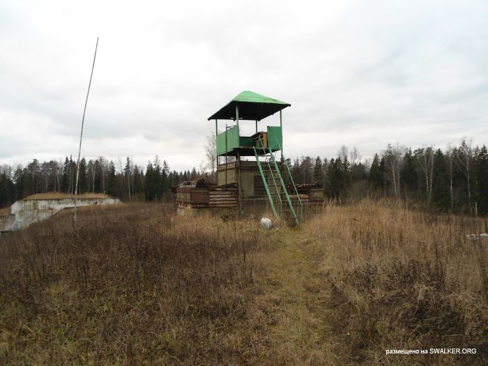 Брошенная военная позиция С-25