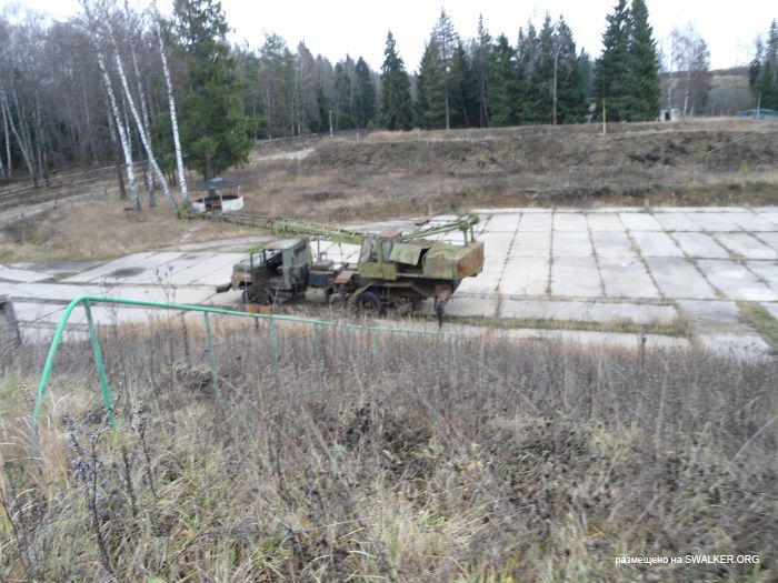 Брошенная военная позиция С-25