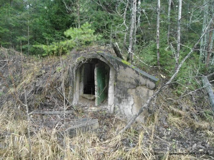 Брошенная военная позиция С-25