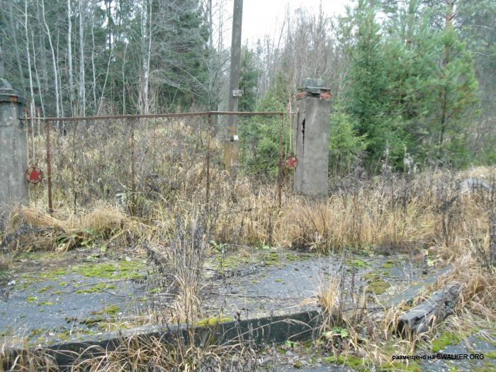 Брошенная военная позиция С-25