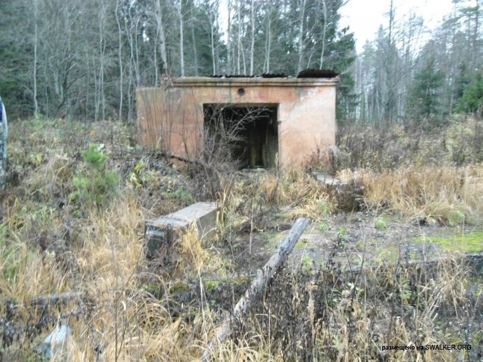 Брошенная военная позиция С-25