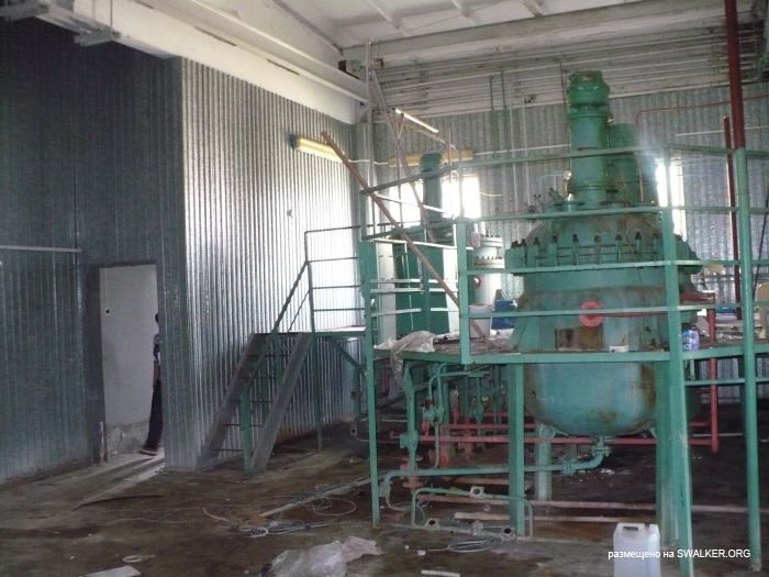 Заброшенный цех по производству биологически активных добавок (БАД)