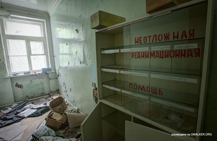 Заброшенны госпиталь, Московская область