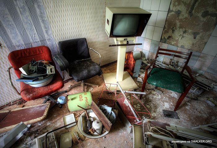 Заброшенны госпиталь, Московская область