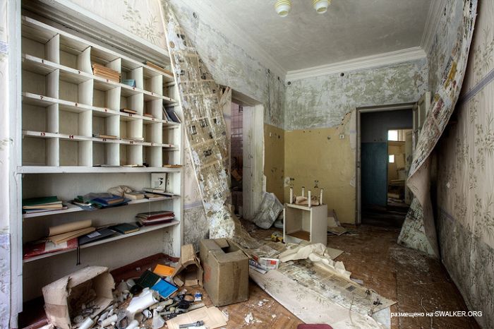 Заброшенны госпиталь, Московская область