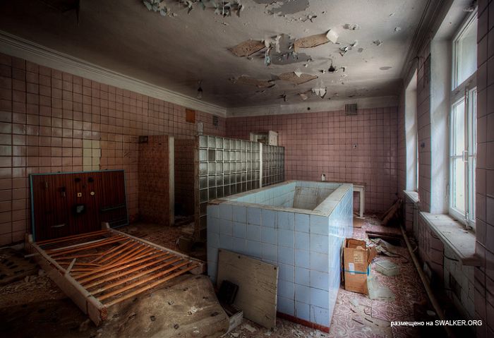 Заброшенны госпиталь, Московская область