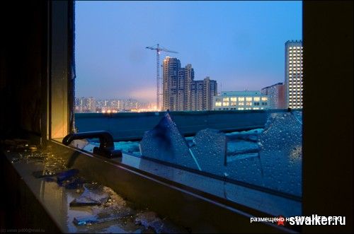 Заброшенный бизнес-центр Синий Кристалл (версия 2), Москва Заброшенный бизнес-центр Синий Кристалл (версия 2), Москва