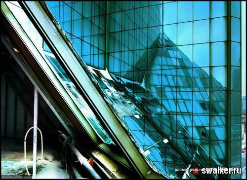 Заброшенный бизнес-центр Синий Кристалл (версия 2), Москва Заброшенный бизнес-центр Синий Кристалл (версия 2), Москва