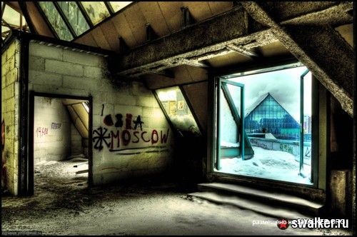 Заброшенный бизнес-центр Синий Кристалл (версия 2), Москва Заброшенный бизнес-центр Синий Кристалл (версия 2), Москва