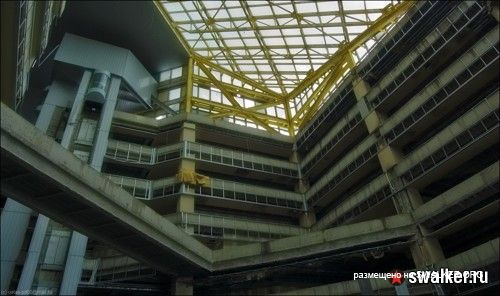 Заброшенный бизнес-центр Синий Кристалл (версия 2), Москва Заброшенный бизнес-центр Синий Кристалл (версия 2), Москва