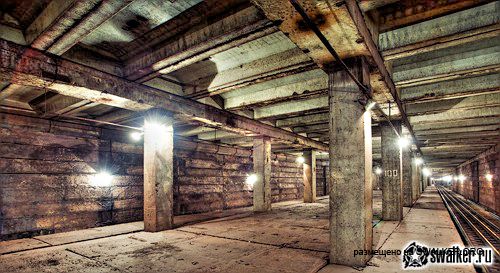 Заброшенная ветка Метро-2 (Д-6) и учреждение в Кремле