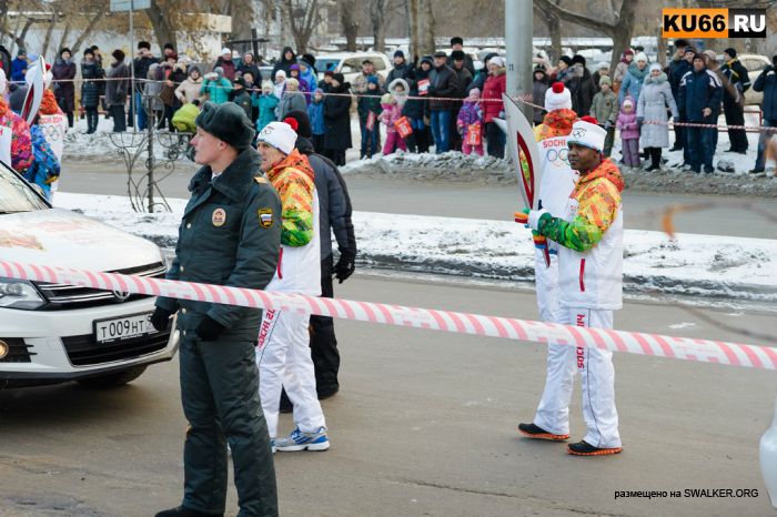 Сочи2014 - Олимпийский огонь в Каменске