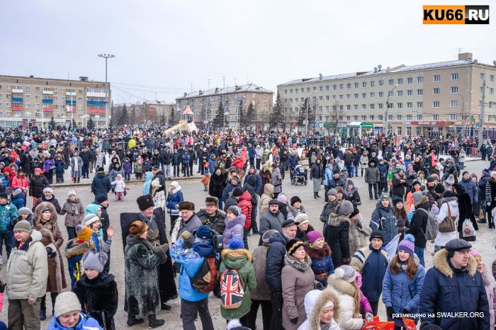 Сочи2014 - Олимпийский огонь в Каменске