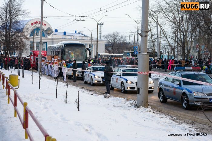 Сочи2014 - Олимпийский огонь в Каменске