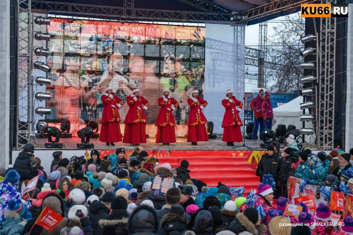 Сочи2014 - Олимпийский огонь в Каменске