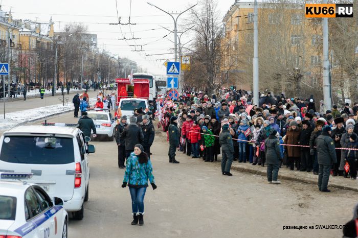 Сочи2014 - Олимпийский огонь в Каменске