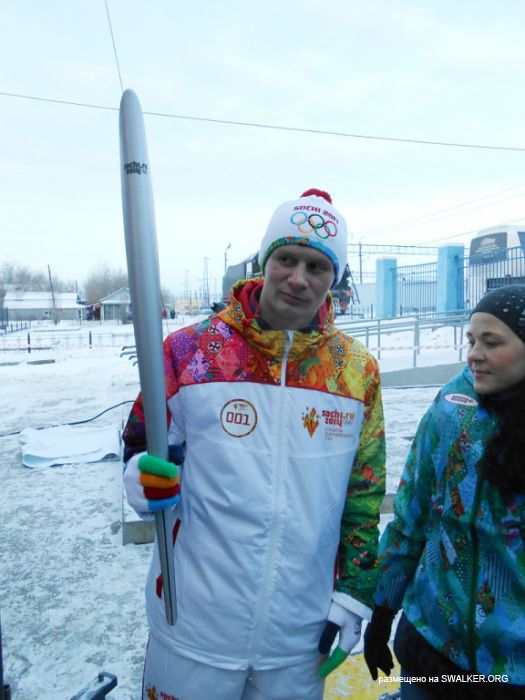Сочи2014 - Олимпийский огонь в Каменске