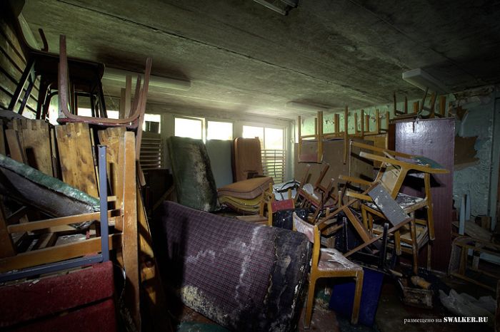 Заброшенный пионерлагерь РОМАШКА