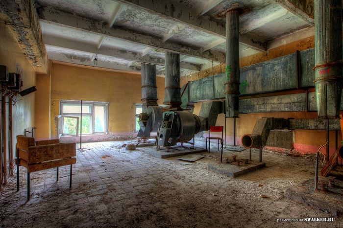 Заброшенный пионерлагерь РОМАШКА