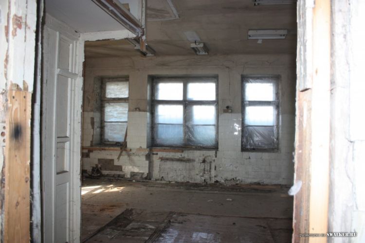 Заброшенный биологический НИИ