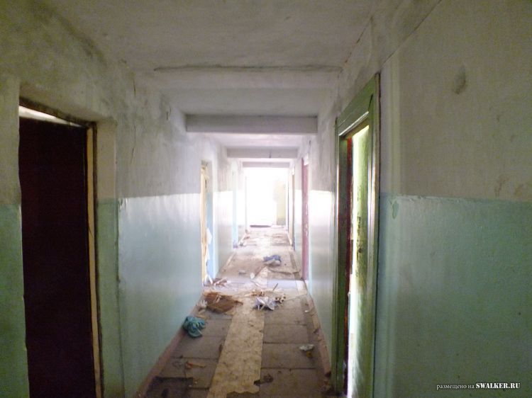 Заброшенное общежитие и столовая, Воронежская область