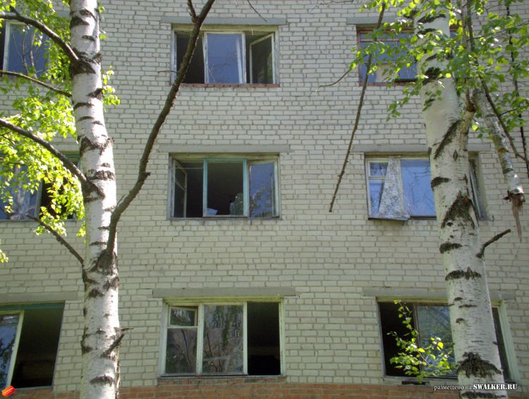 Заброшенное общежитие и столовая, Воронежская область