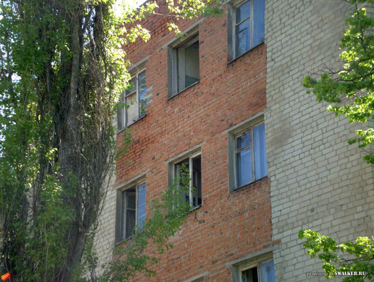 Заброшенное общежитие и столовая, Воронежская область