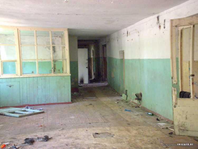 Заброшенное общежитие и столовая, Воронежская область