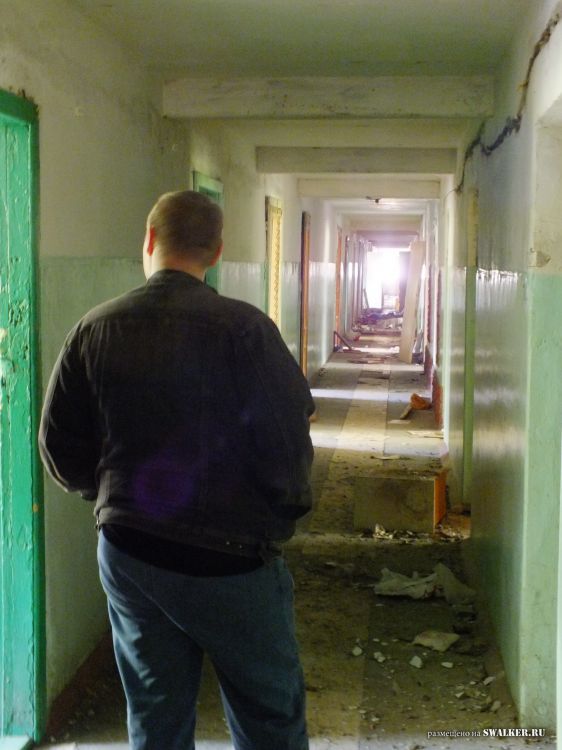 Заброшенное общежитие и столовая, Воронежская область