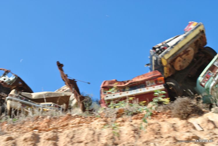 Брошенная техника на Кипре