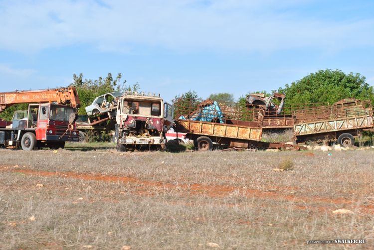 Брошенная техника на Кипре