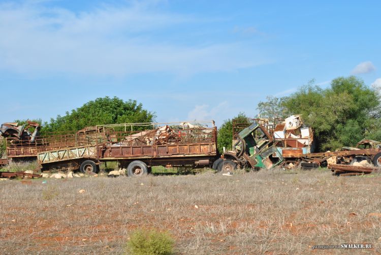 Брошенная техника на Кипре