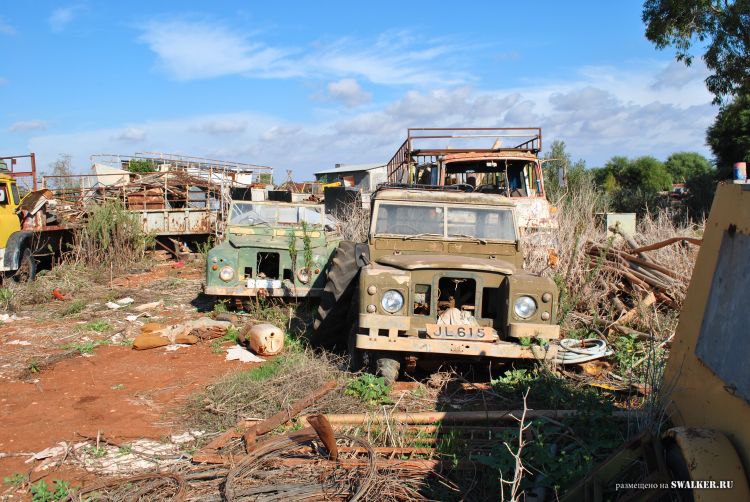Брошенная техника на Кипре