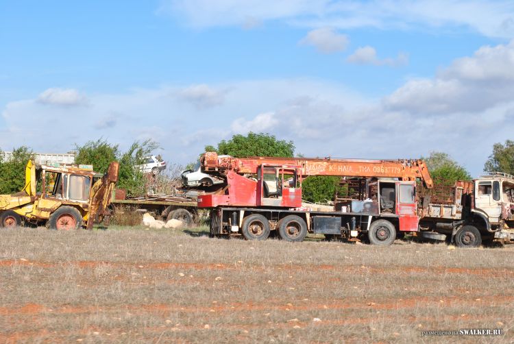 Брошенная техника на Кипре