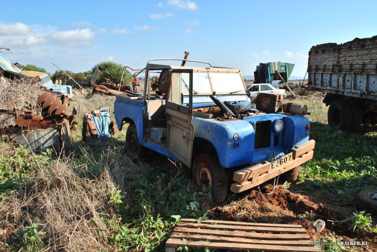 Брошенная техника на Кипре