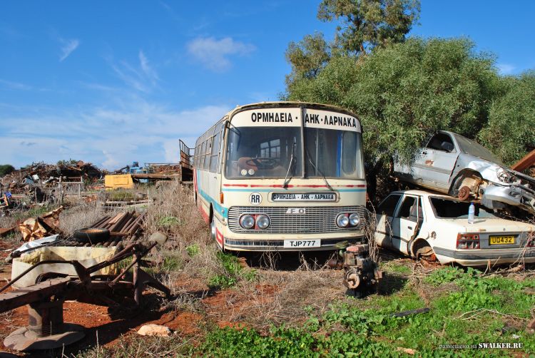 Брошенная техника на Кипре