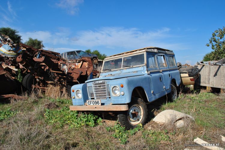 Брошенная техника на Кипре