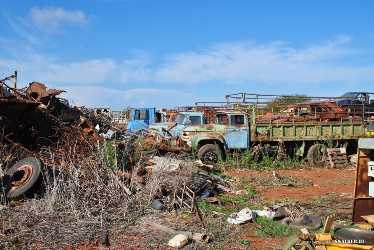Брошенная техника на Кипре